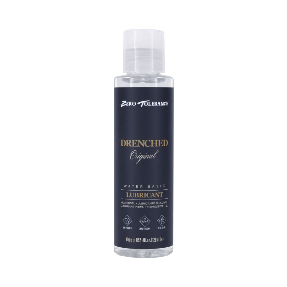 Zero Tolerance Drenched Original Water-Based Lubricant 4 oz.