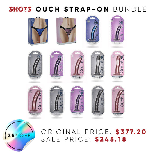 Shots Strap-On Combo Prepack