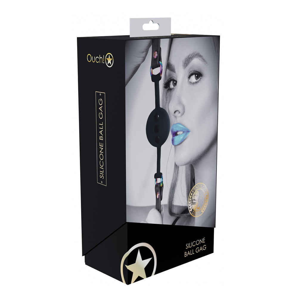 Ouch! Venice Collection Silicone Ball Gag