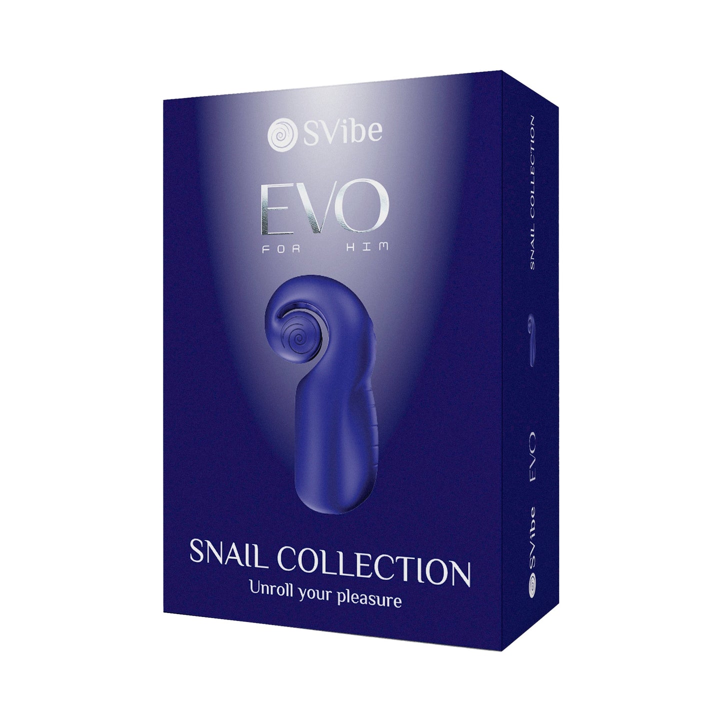 Snail Vibe Evo Rechargeable Masturbator Navy