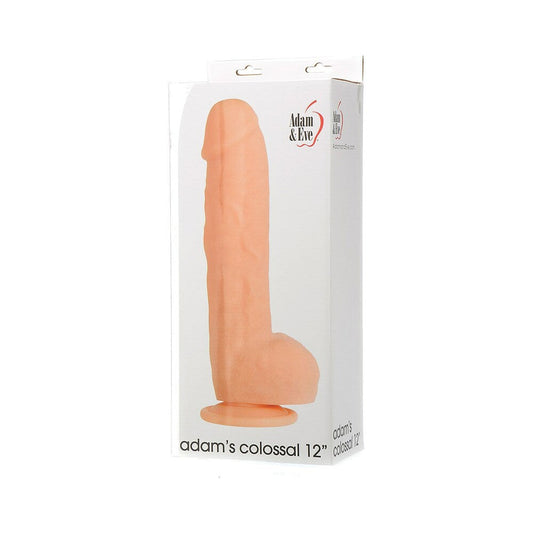 Adam & Eve Adam's Colossal 12 in. Dildo Beige