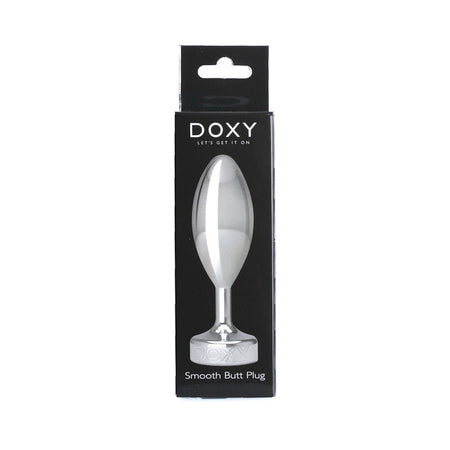 Doxy Smooth Metal Butt Plug - Not Very Vanilla