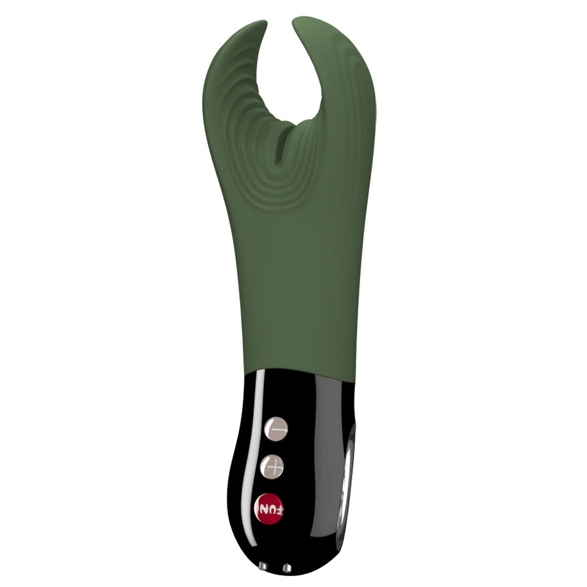 Fun Factory Manta Vibrating Stroker Moss Green