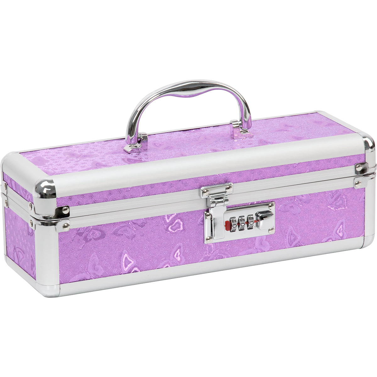 Lockable Toy Box Medium Purple