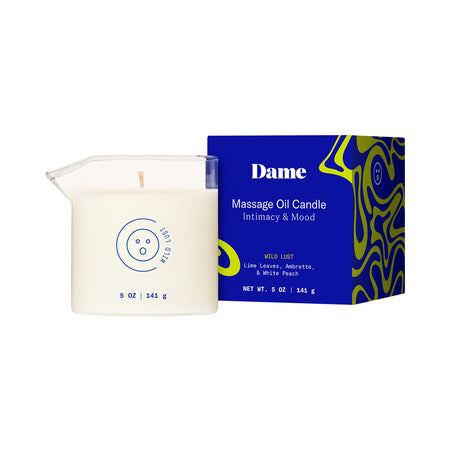 Dame Massage Oil Candle Wild Lust - Not Very Vanilla