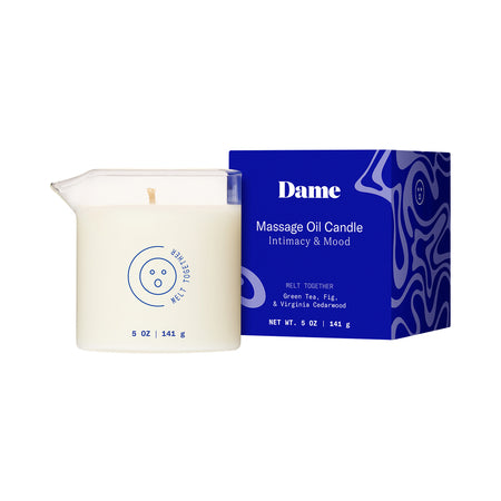 Dame Massage Oil Candle Melt Together - Not Very Vanilla