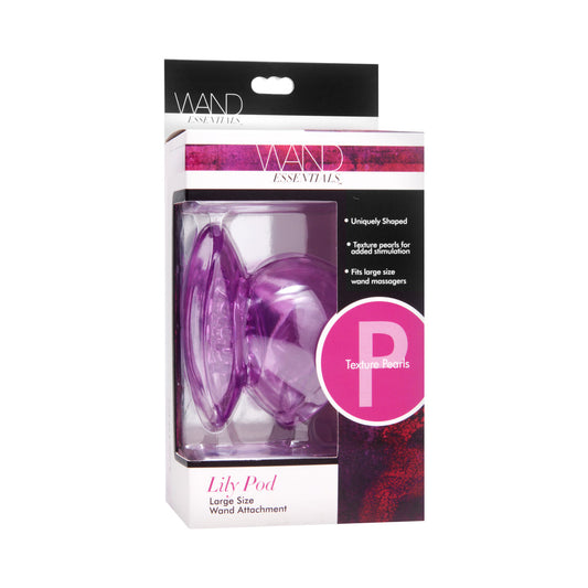 Wand Essentials Lily Pod Texture Pearls Attachment