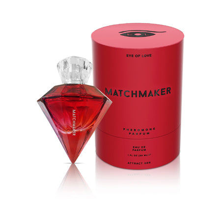 Eye of Love Matchmaker Red Diamond Attract Her LGBTQ Pheromone Parfum 1 oz. - Not Very Vanilla