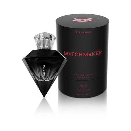 Eye of Love Matchmaker Black Diamond Attract Him LGBTQ Pheromone Parfum 1 oz. - Not Very Vanilla