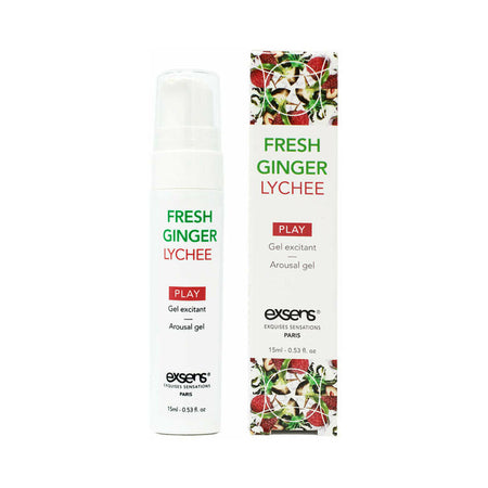 Exsens Arousal Gel Fresh Ginger Lychee 0.5 oz. - Not Very Vanilla