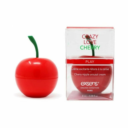 Exsens Nipple Arousal Cream Crazy Love Cherry 0.3 oz. - Not Very Vanilla