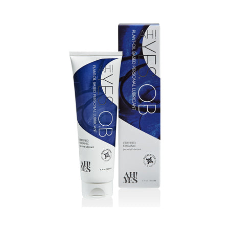 AH! YES OB Plant-Oil Based Personal Lubricant 4.7 oz. - Not Very Vanilla