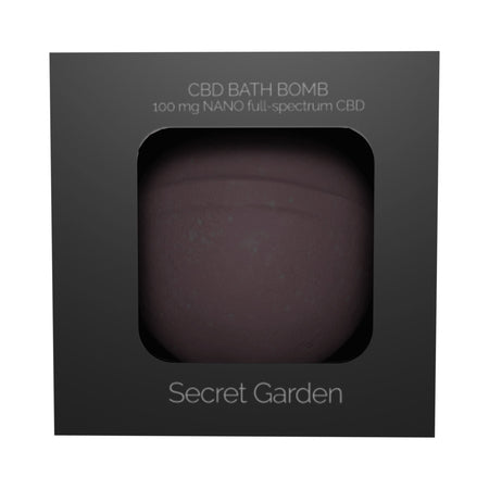 NEO Sensual CBD Bath Bomb Secret Garden - Not Very Vanilla