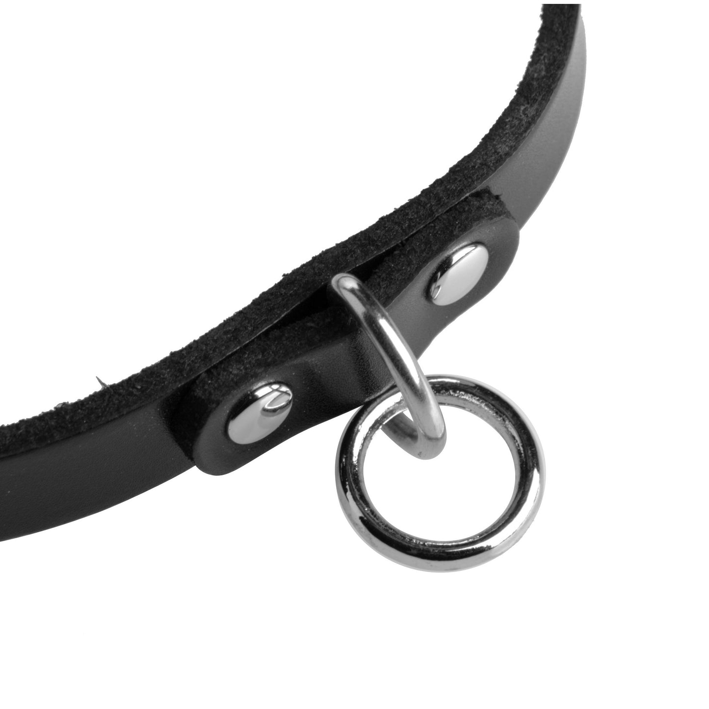 Unisex Leather Choker With