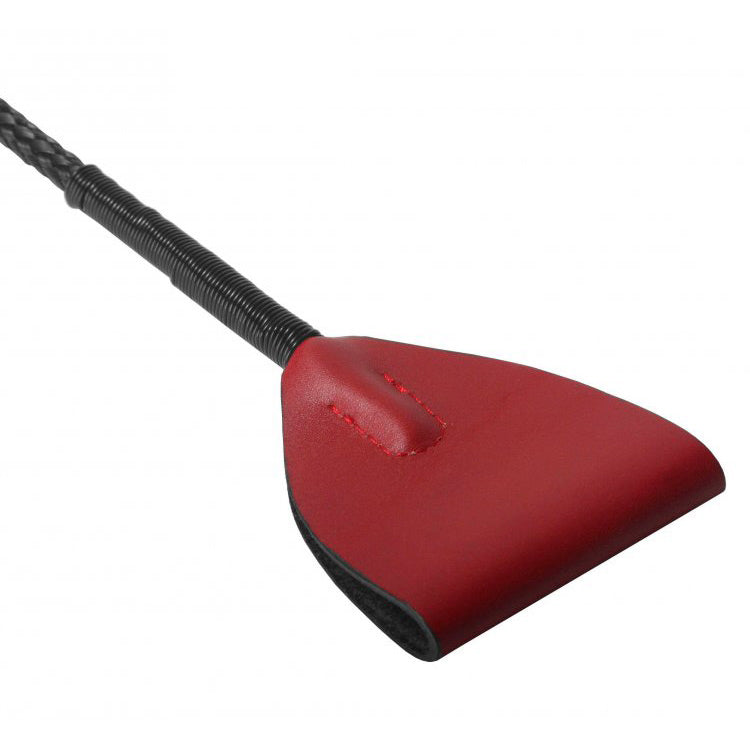 Red Leather Riding Crop