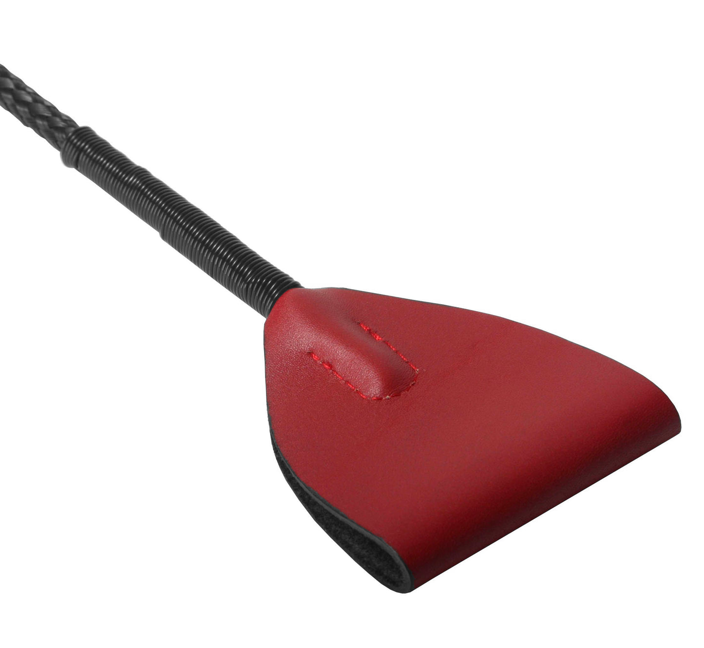 Red Leather Riding Crop