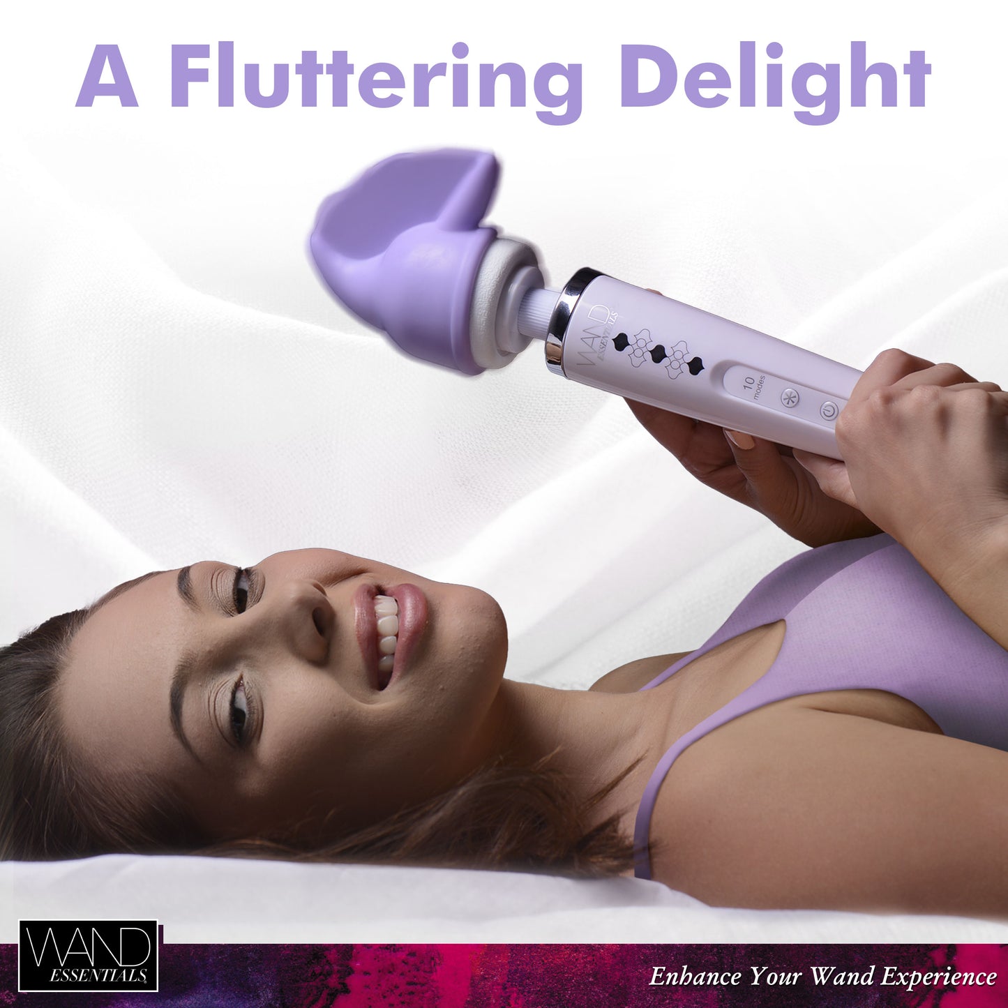 Flutter Tip Silicone Wand Attachment - Boxed