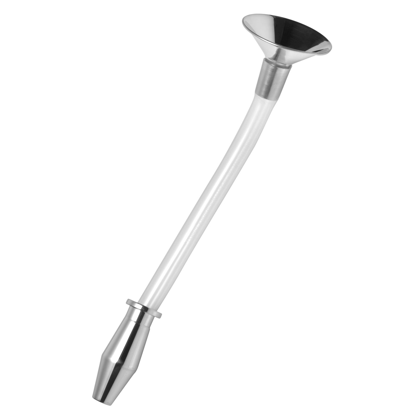 Stainless Steel Ass Funnel With Hollow Anal Plug