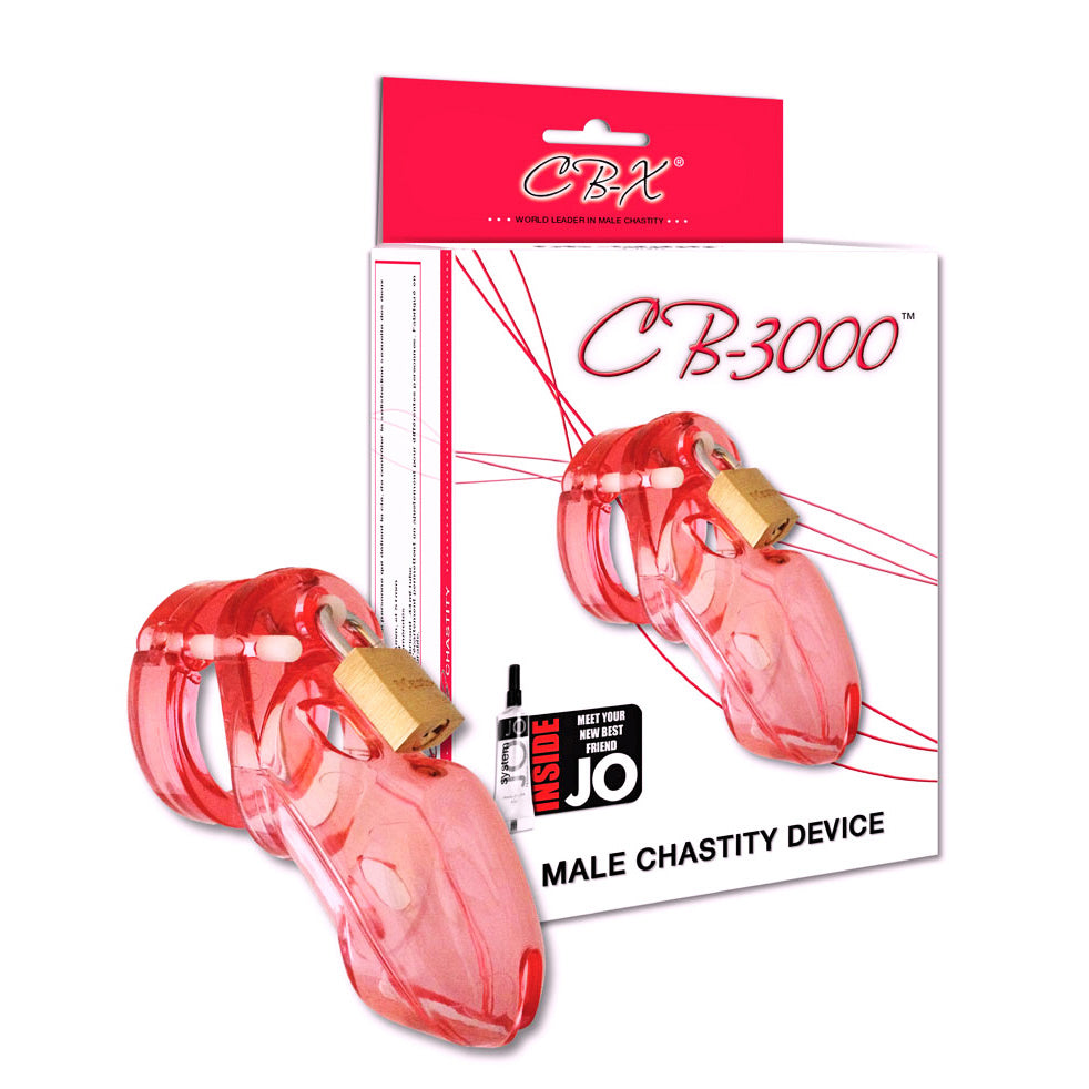 Cb3000 Pink Edition Chastity Cage