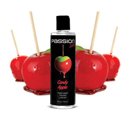 Passion Licks Water Based Flavored Lubricant - 8 Oz