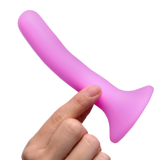 Pink Silicone Strap-on Dildo