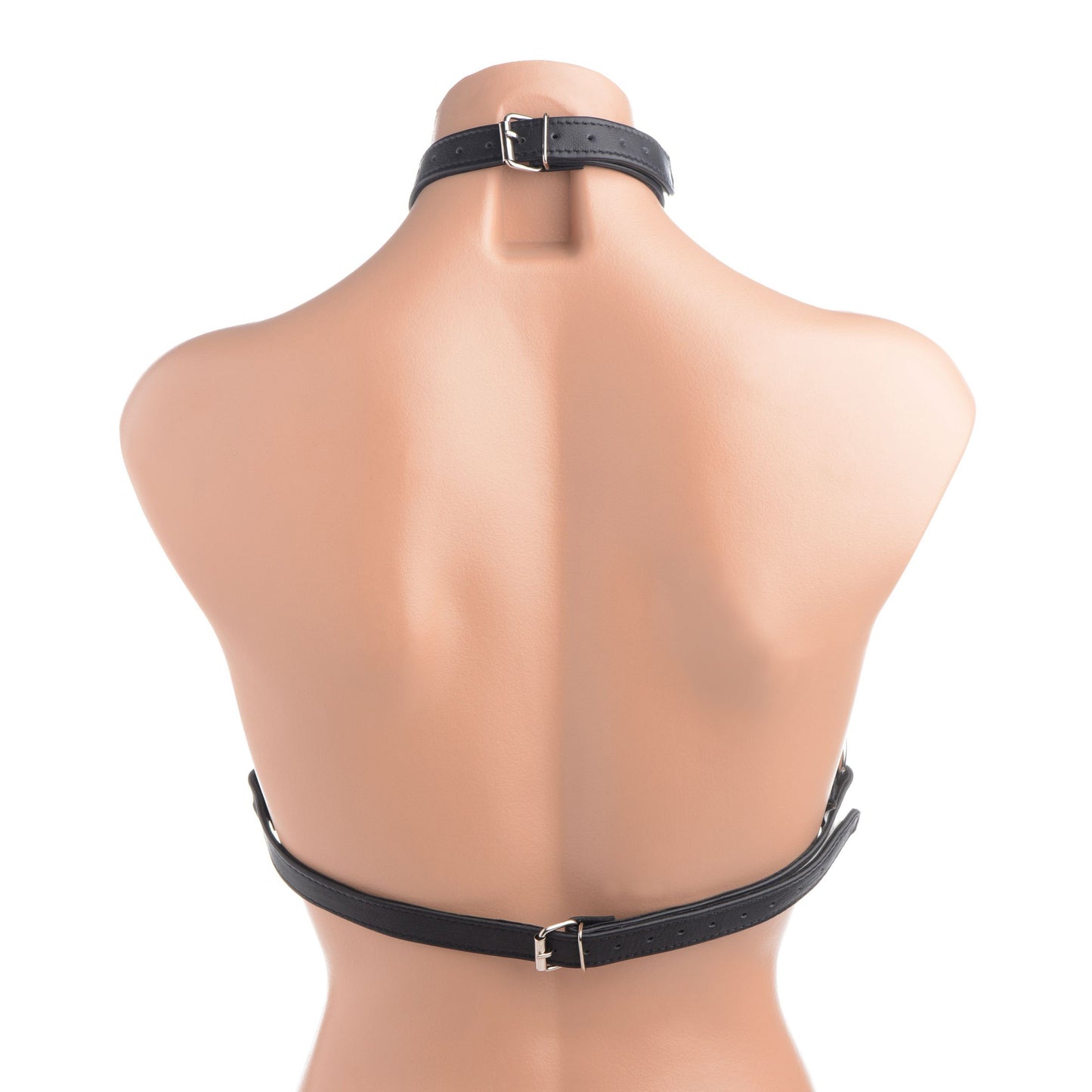 Leather Harness Bra