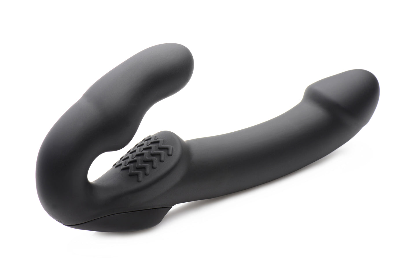 Evoke Rechargeable Vibrating Silicone Strapless Strap On