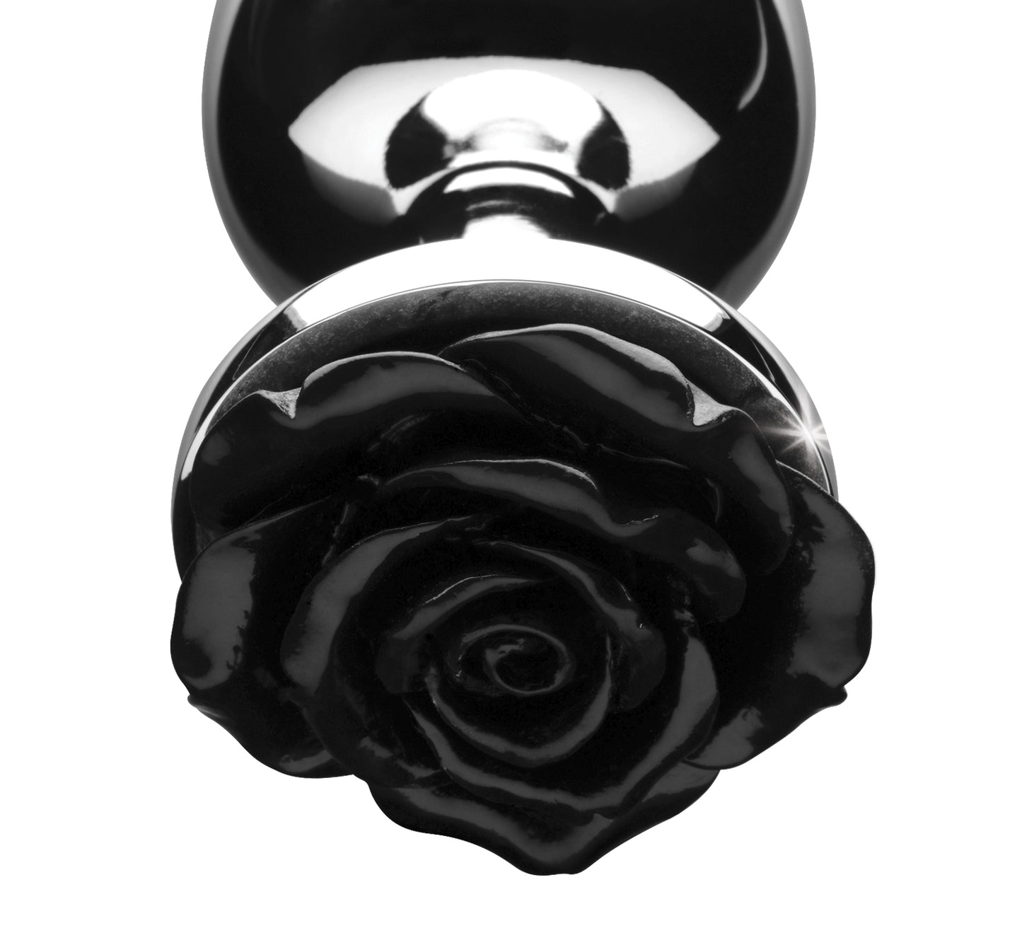 Black Rose Anal Plug