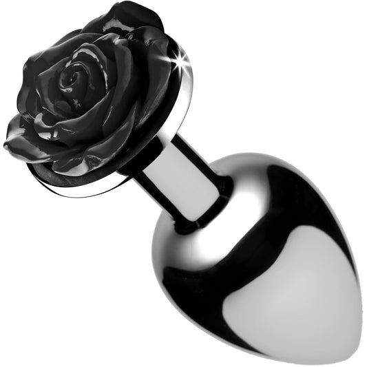 Black Rose Anal Plug