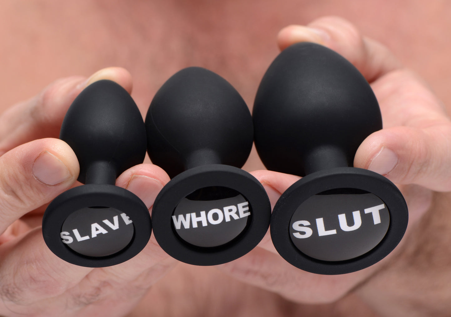 Dirty Words Anal Plug Set