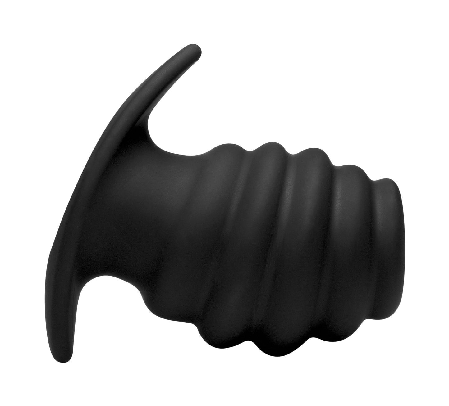 Hive Ass Tunnel Silicone Ribbed Hollow Anal Plug