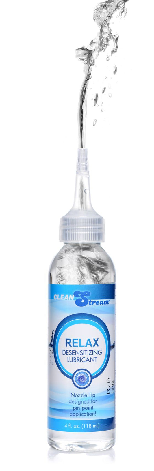 Relax Desensitizing Lubricant With Nozzle Tip - Oz.