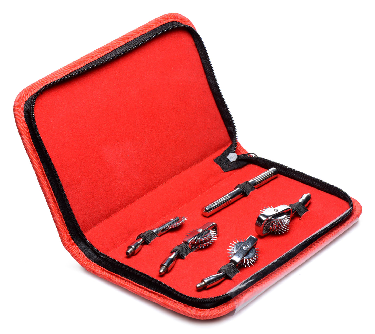 Deluxe Wartenberg Wheel Set With Travel Case