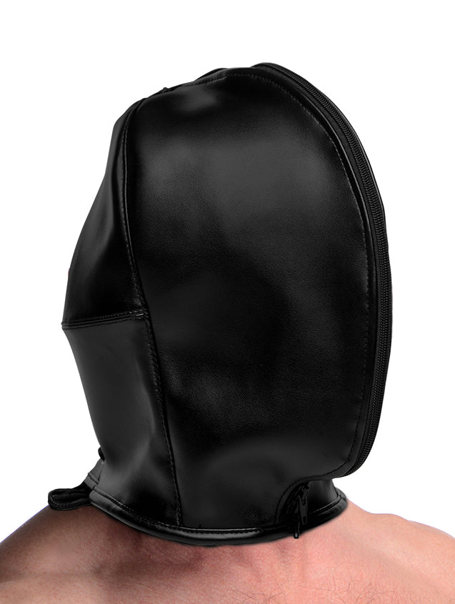 Zip Front Bondage Hood