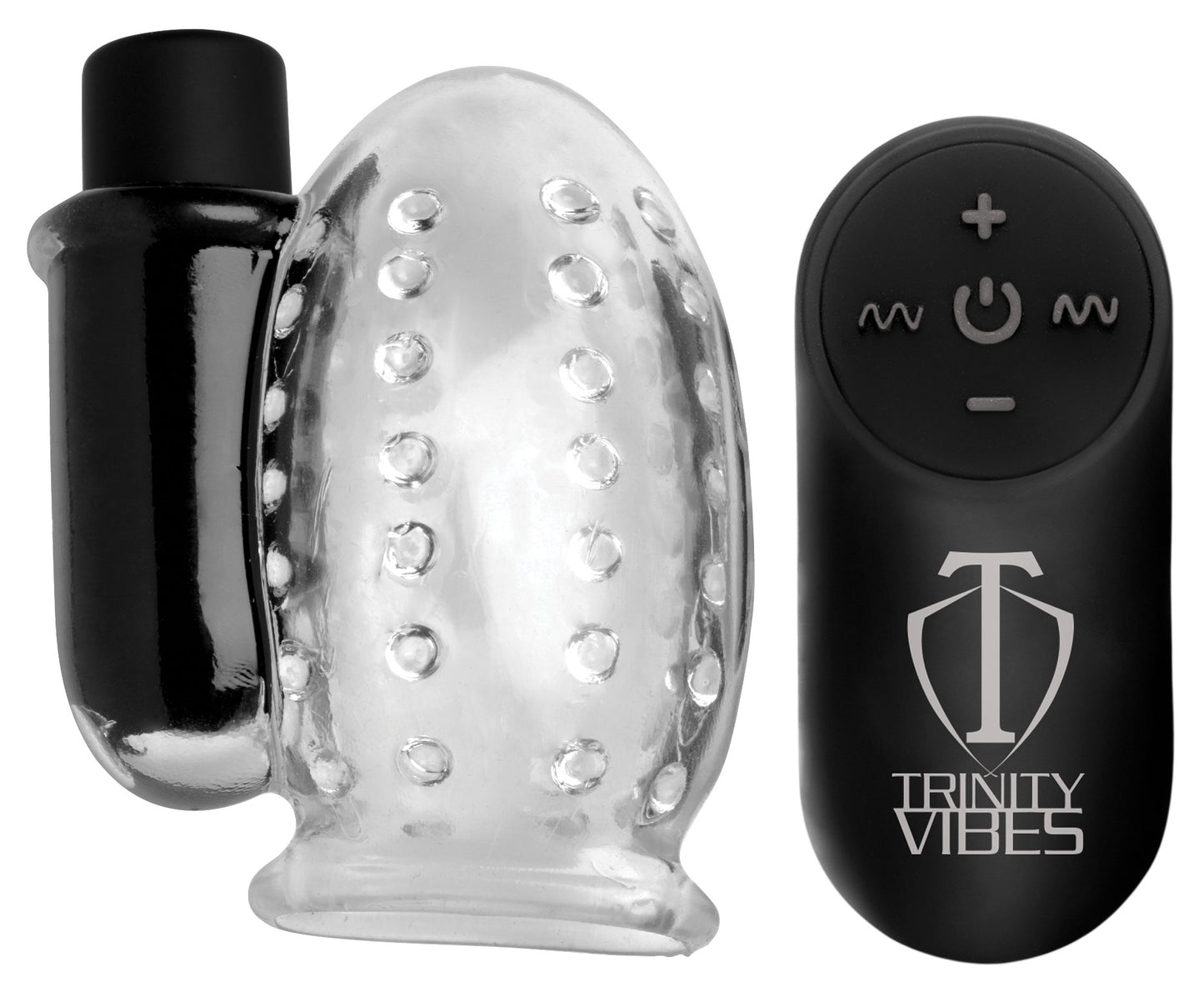 28x Rechargeable Penis Head Teaser With Remote Control