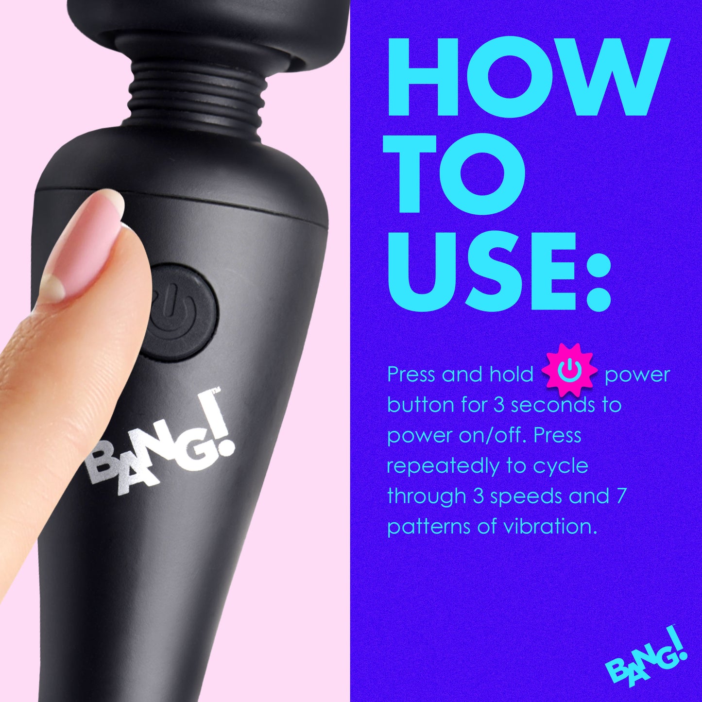 10x Ultra Powerful Silicone Mini Wand