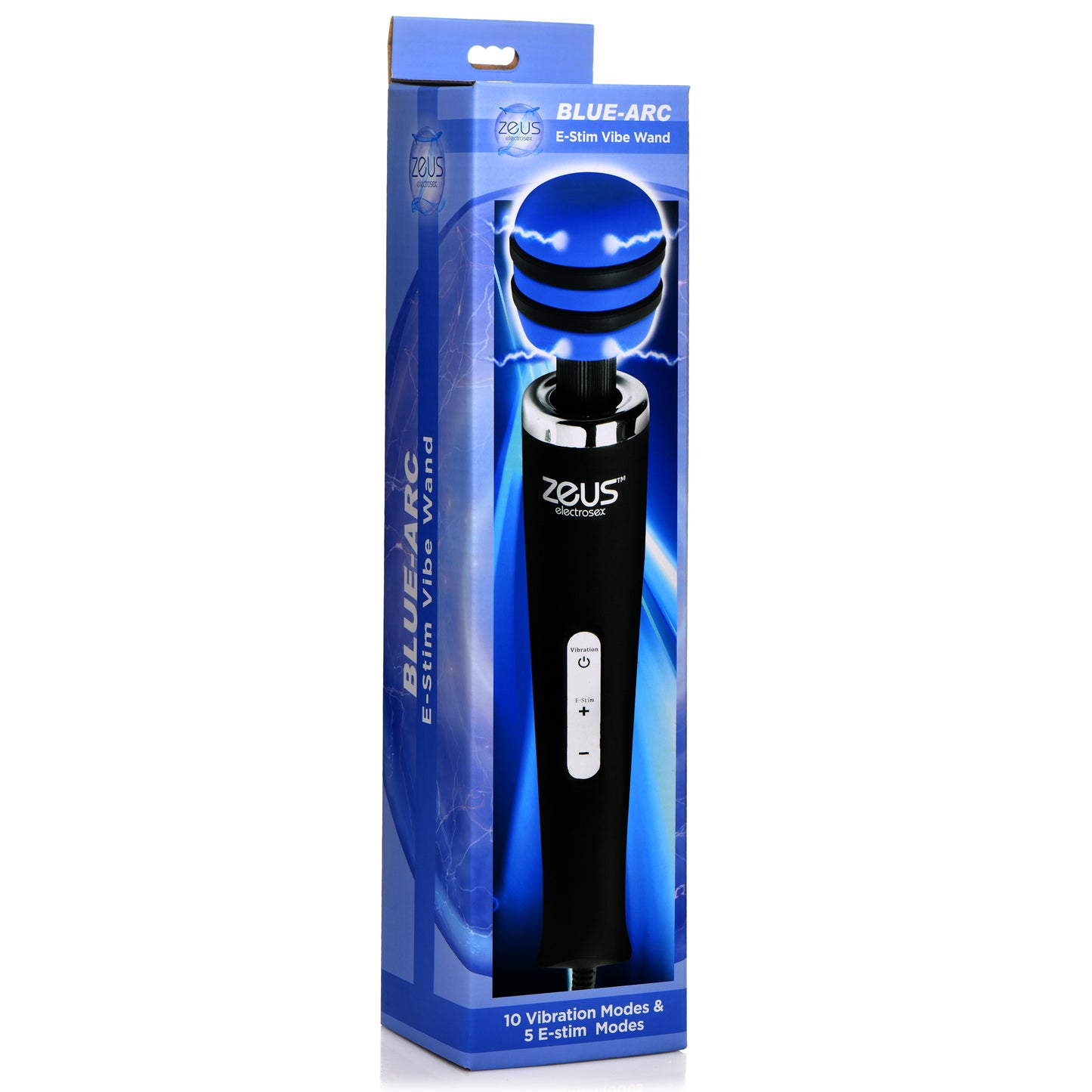 Blue-arc E-stim Vibrating Wand