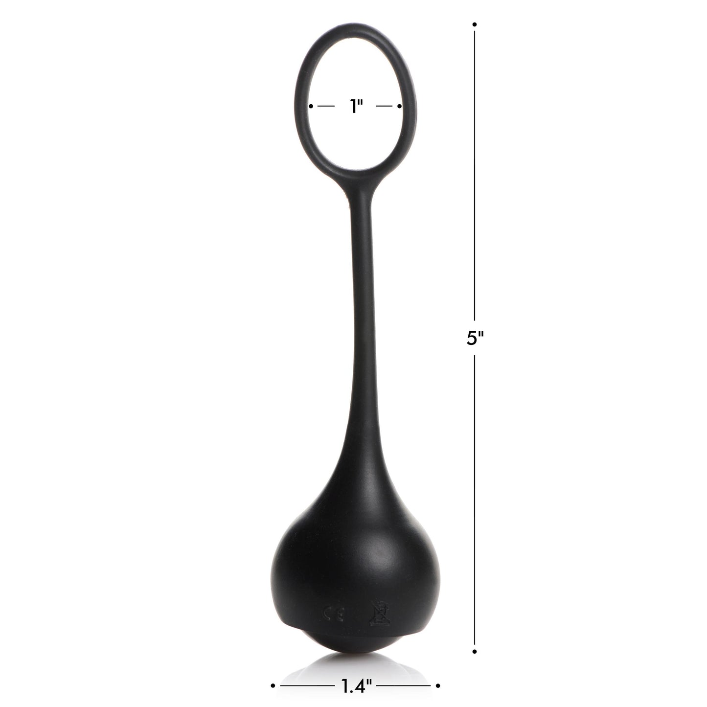 Cock Dangler Silicone Penis Strap With Weights