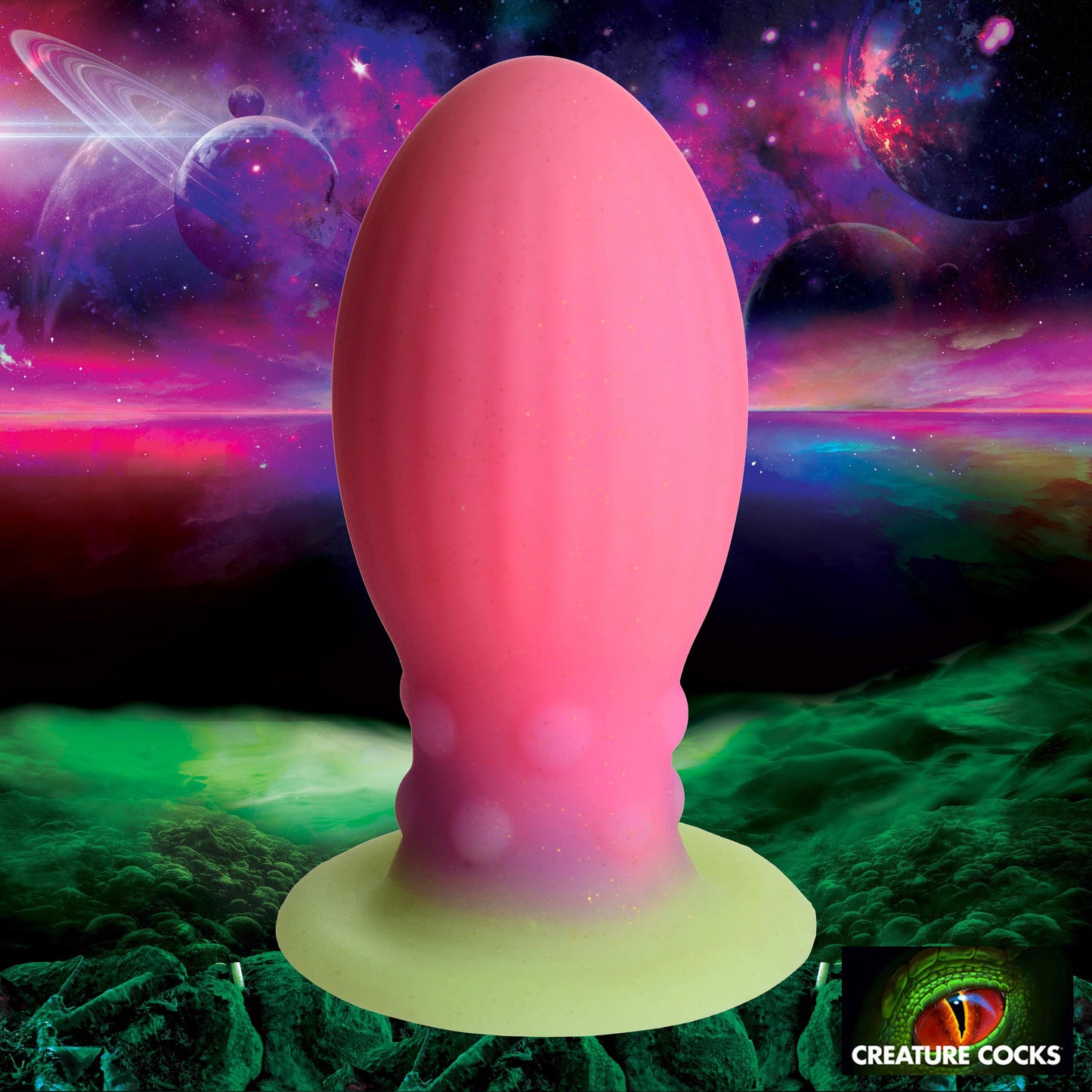 Xeno Egg Glow In The Dark Silicone Egg