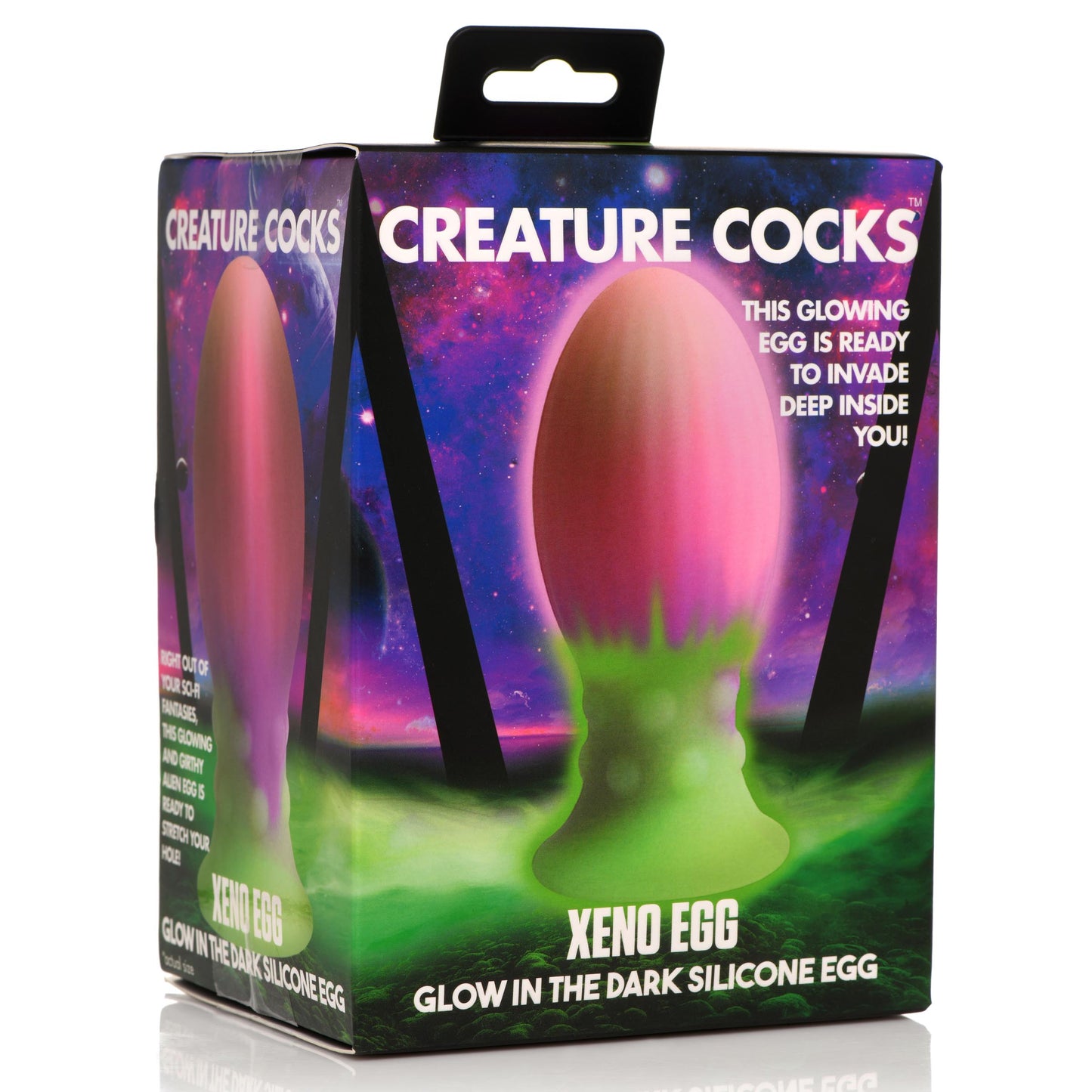 Xeno Egg Glow In The Dark Silicone Egg