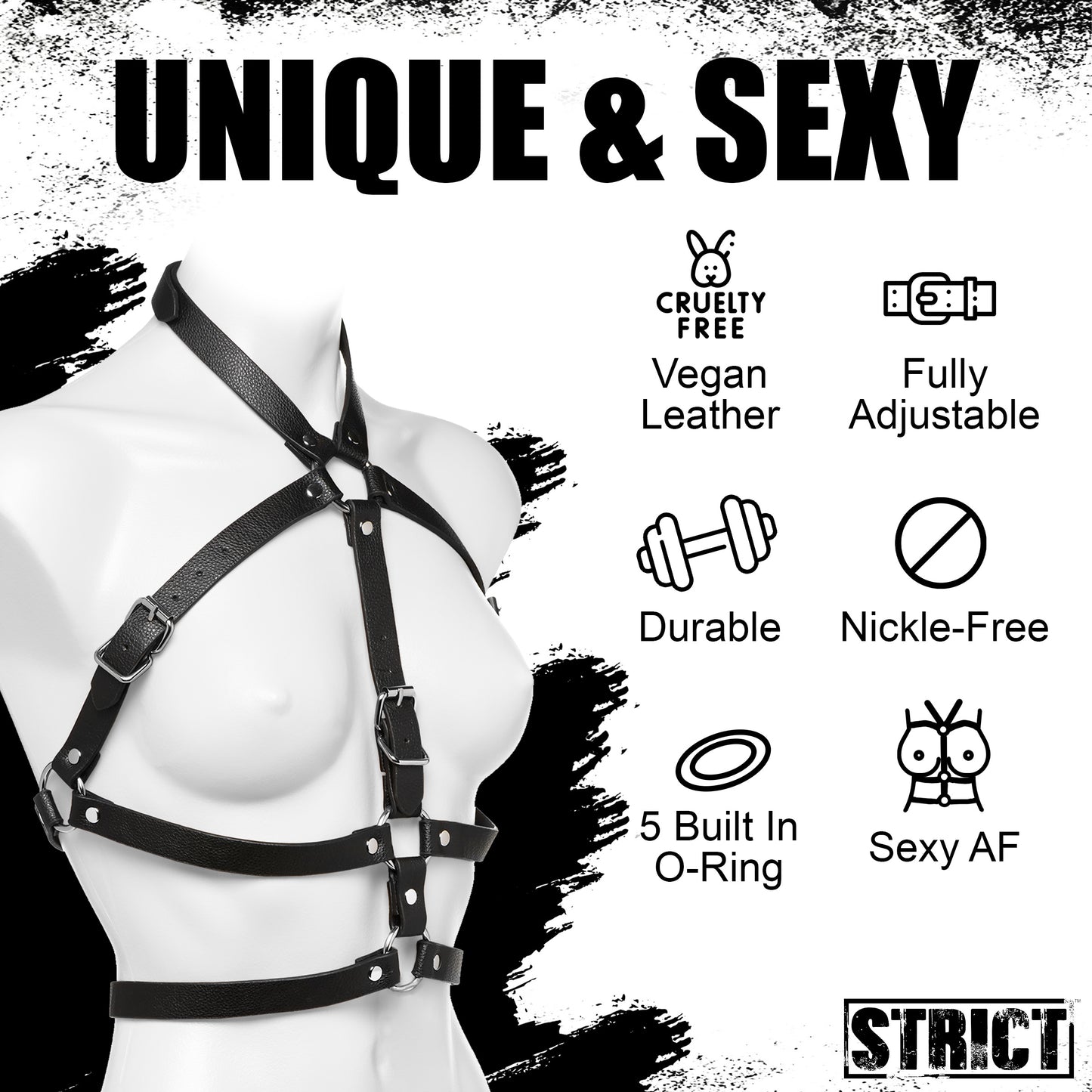 Female Chest Harness-