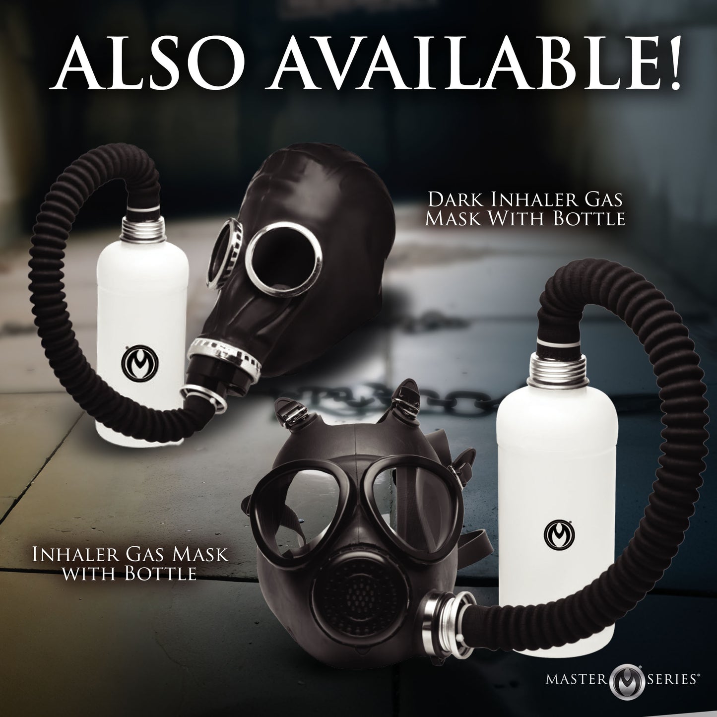 Inhaler Gas Mask With Bottle