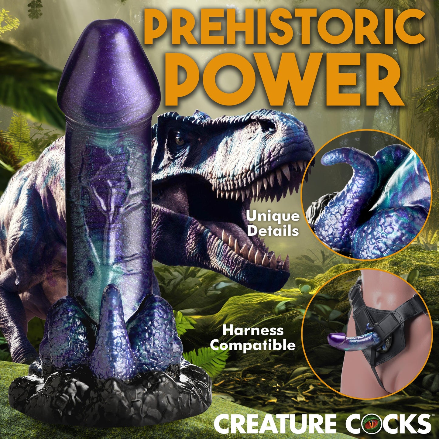 Dino-dick Silicone Dildo