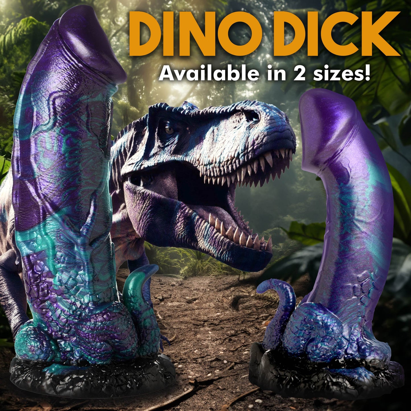 Dino-dick Silicone Dildo