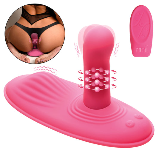 Spin N' Grind Rotating And Vibrating Silicone Sex Grinder