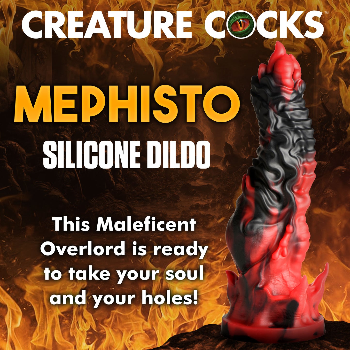 Mephisto Silicone Dildo