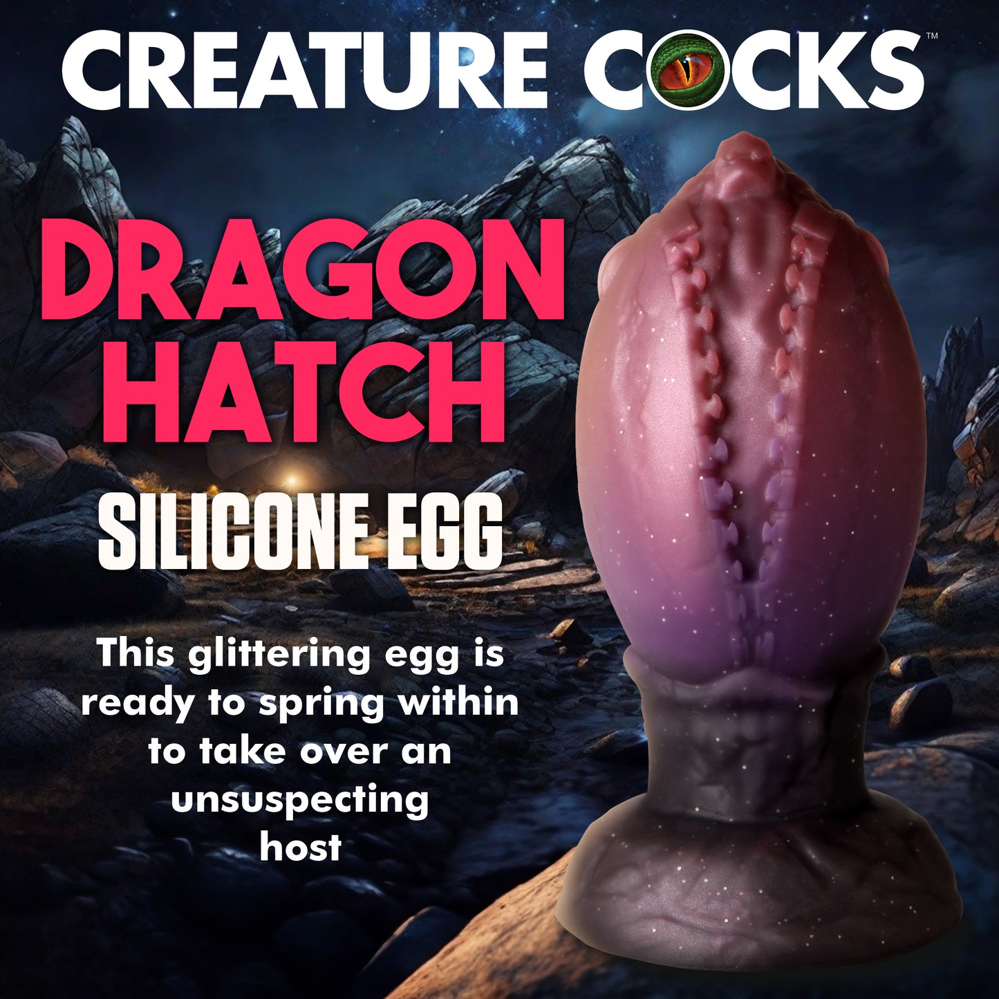 Dragon Hatch Silicone Egg - Xl