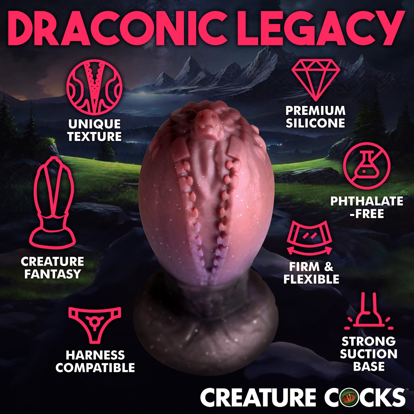 Dragon Hatch Silicone Egg - Xl