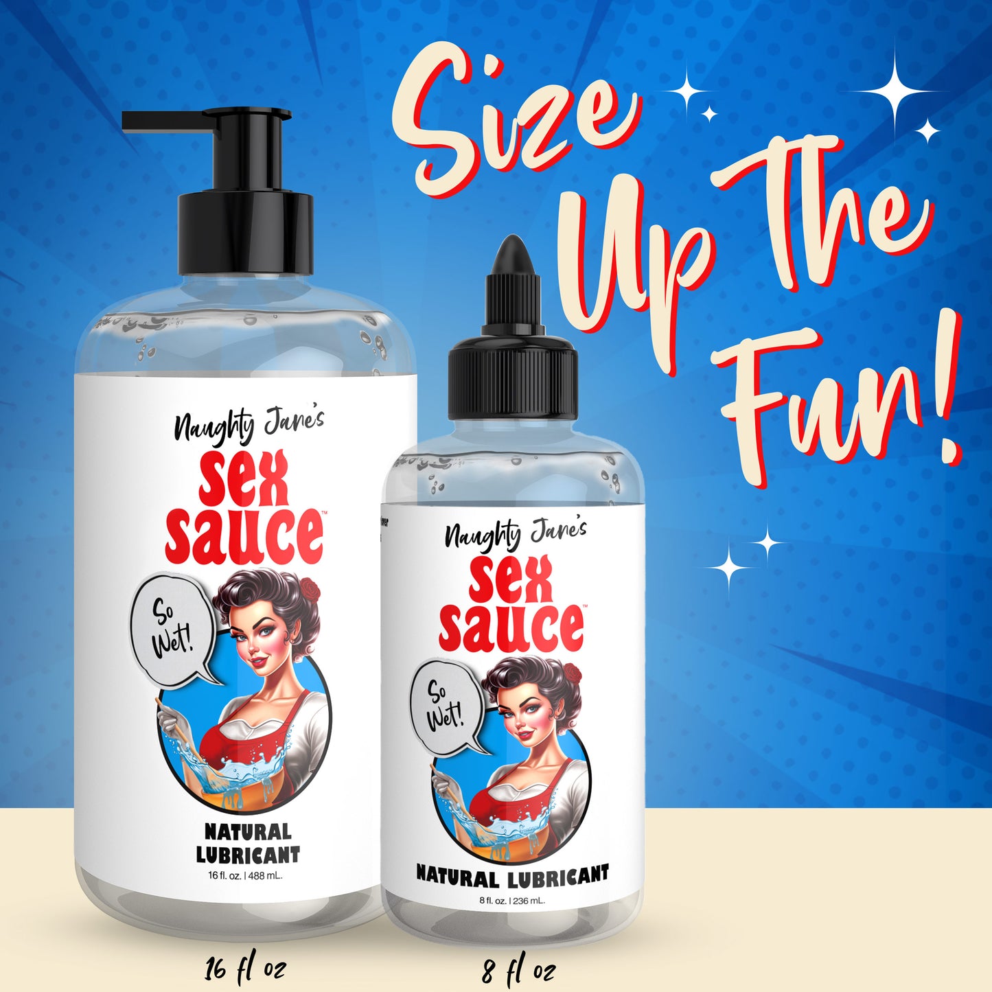 Naughty Janes's Sex Sauce Natural Lubricant