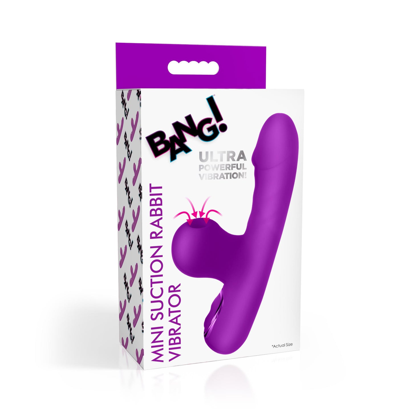 Mini Suction Silicone Rabbit Vibrator